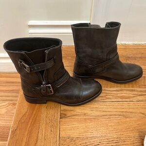 Side zip booties- super comfortable!